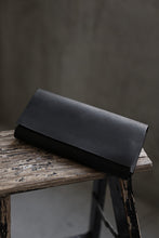 Load image into Gallery viewer, ISAMU KATAYAMA BACKLASH LONG FOLD WALLET / GUIDI OILED-CALF (BLACK)