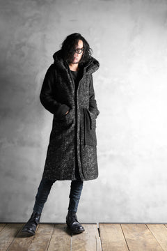 画像をギャラリービューアに読み込む, PAL OFFNER PADDED HOODNECK COAT (TWEEDY MELANGE)