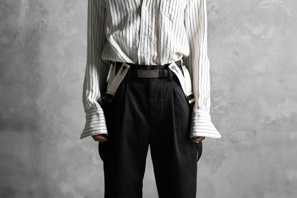 画像をギャラリービューアに読み込む, KLASICA SUS UK MARINE SUSPENDER / BELGIUM GEVAERT© RUBBER (BLACK)