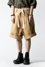 画像をギャラリービューアに読み込む, KLASICA GERALD-cc LOW CROTCH SHORTS / DRY CHINO CLOTH (BEIGE)