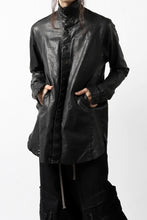 Load image into Gallery viewer, ISAMU KATAYAMA BACKLASH RELAXY LEATHER SHIRT-JACKET / ITALY SHOULDER 0.6mm
