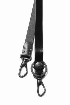 Load image into Gallery viewer, ISAMU KATAYAMA BACKLASH ATTACHMENT CORD / BRIDLE LEATHER (BLACK)