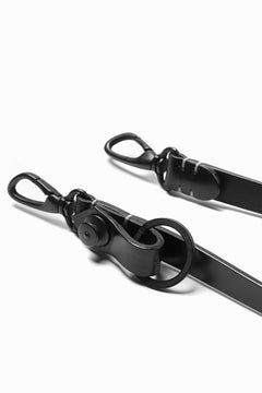 Load image into Gallery viewer, ISAMU KATAYAMA BACKLASH ATTACHMENT CORD / BRIDLE LEATHER (BLACK)