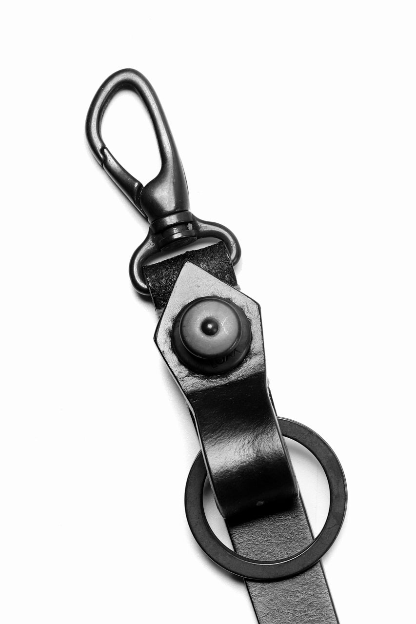 Load image into Gallery viewer, ISAMU KATAYAMA BACKLASH ATTACHMENT CORD / BRIDLE LEATHER (BLACK)