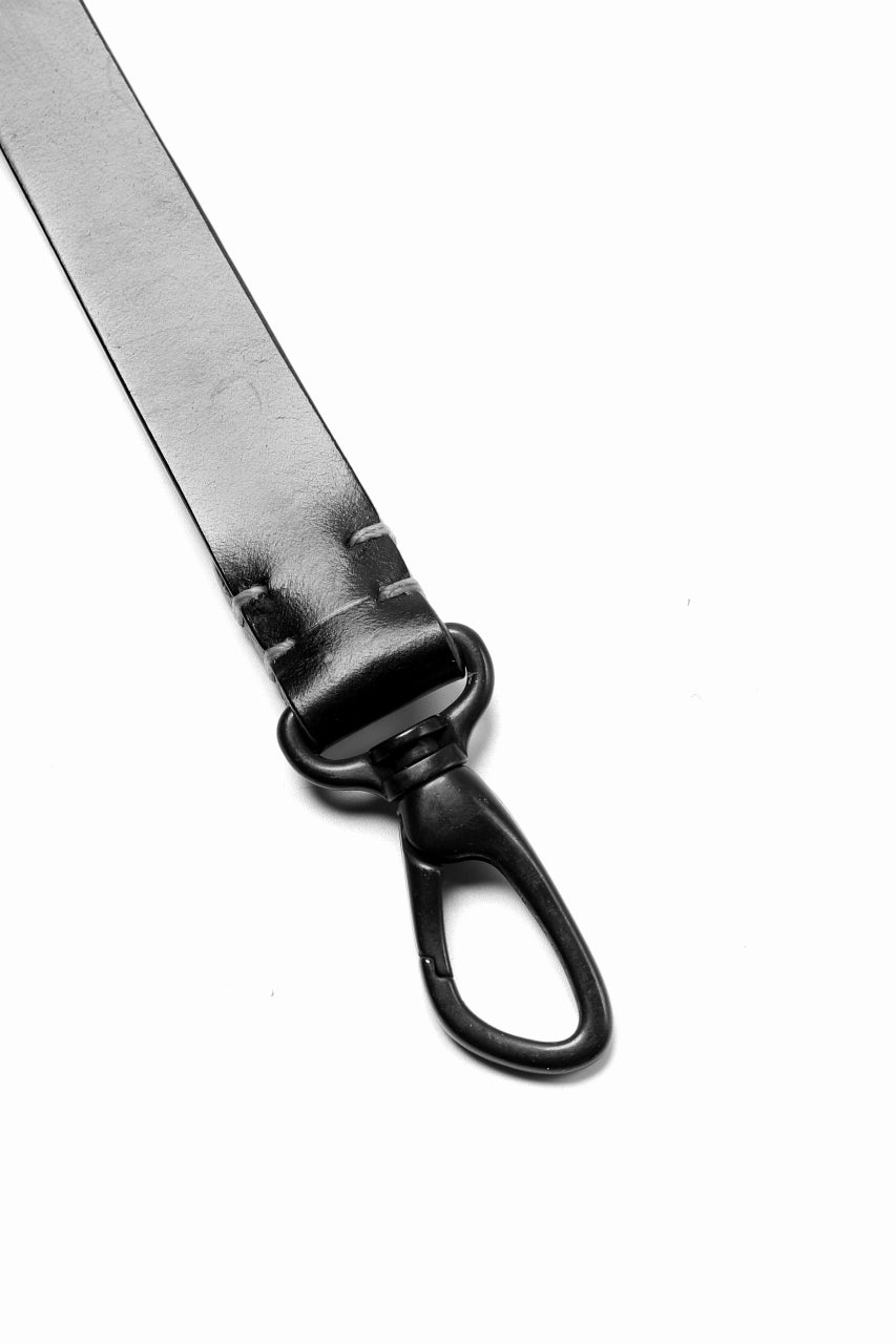 Load image into Gallery viewer, ISAMU KATAYAMA BACKLASH ATTACHMENT CORD / BRIDLE LEATHER (BLACK)