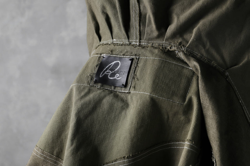 画像をギャラリービューアに読み込む, BACKLASH x LOOM exclusive RECONSTRUCTIVE HOODED JACKET / VINTAGE MILITARY CANVAS