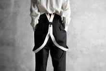 画像をギャラリービューアに読み込む, KLASICA SUS UK MARINE SUSPENDER / BELGIUM GEVAERT© RUBBER (BLACK)