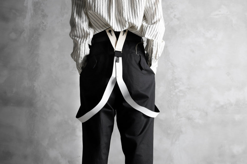 画像をギャラリービューアに読み込む, KLASICA SUS UK MARINE SUSPENDER / BELGIUM GEVAERT© RUBBER (BLACK)