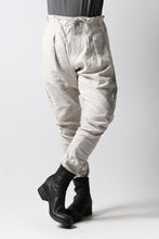 画像をギャラリービューアに読み込む, masnada PANTA BAGGY VAN 6POCKETS / CRUMPLED LINEN COTTON (CHALK)
