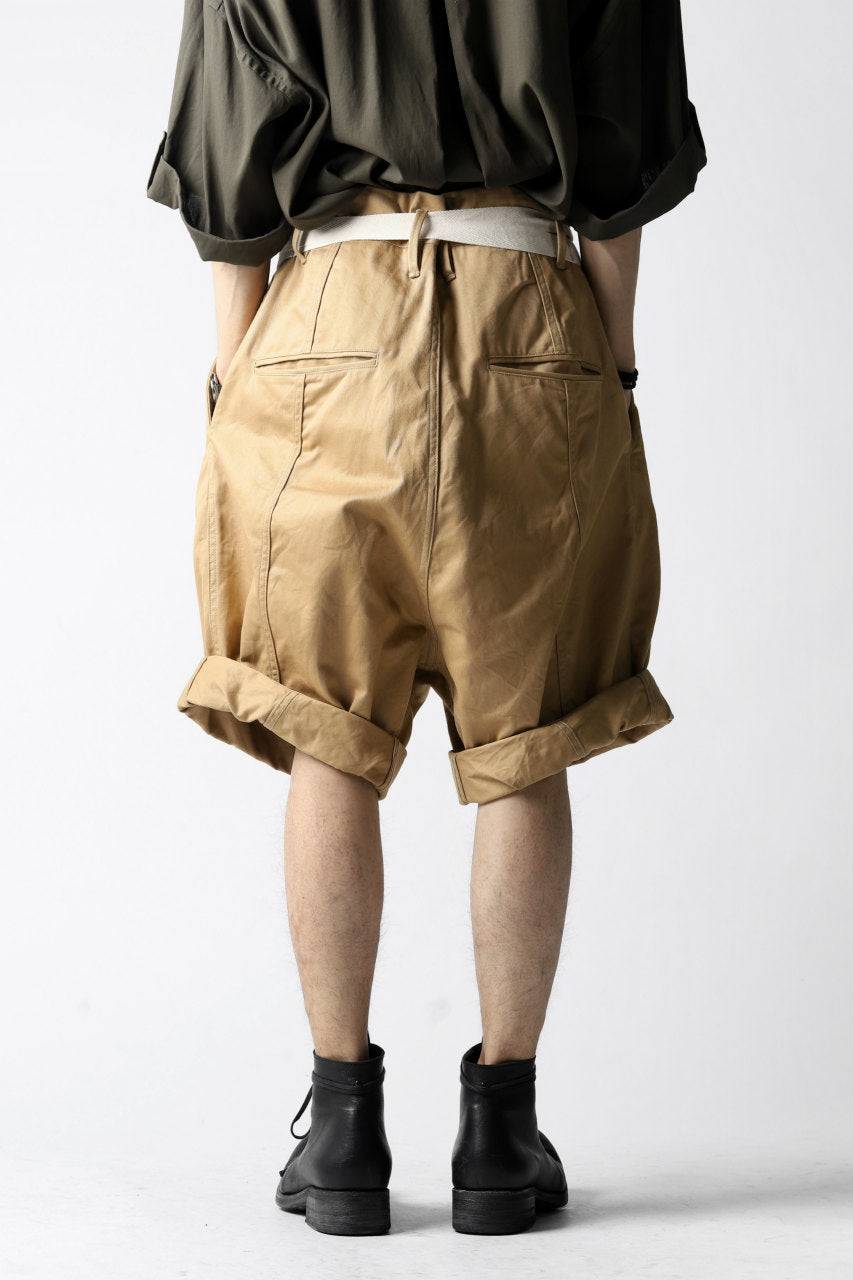 画像をギャラリービューアに読み込む, KLASICA GERALD-cc LOW CROTCH SHORTS / DRY CHINO CLOTH (BEIGE)
