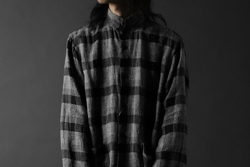 画像をギャラリービューアに読み込む, COLINA RELAXIE LONG GARDENER SHIRTS  (RANDOM CHECK)