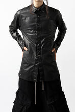 Load image into Gallery viewer, ISAMU KATAYAMA BACKLASH RELAXY LEATHER SHIRT-JACKET / ITALY SHOULDER 0.6mm
