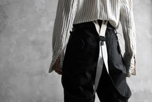 画像をギャラリービューアに読み込む, KLASICA SUS UK MARINE SUSPENDER / BELGIUM GEVAERT© RUBBER (BLACK)