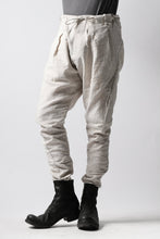 画像をギャラリービューアに読み込む, masnada PANTA BAGGY VAN 6POCKETS / CRUMPLED LINEN COTTON (CHALK)
