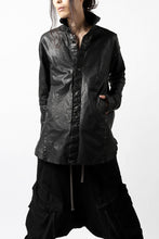 Load image into Gallery viewer, ISAMU KATAYAMA BACKLASH RELAXY LEATHER SHIRT-JACKET / ITALY SHOULDER 0.6mm