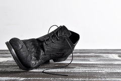 画像をギャラリービューアに読み込む, prtl x 4R4s exclusive Derby Shoes / CordovanSplit "No3-1M" (BLACK)