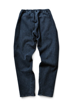 画像をギャラリービューアに読み込む, COLINA SASHIKO CURVED TROUSERS (INDIGO)
