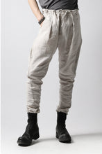 画像をギャラリービューアに読み込む, masnada PANTA BAGGY VAN 6POCKETS / CRUMPLED LINEN COTTON (CHALK)