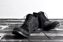 画像をギャラリービューアに読み込む, prtl x 4R4s exclusive Derby Shoes / CordovanSplit "No3-1M" (BLACK)