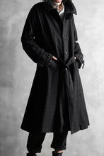 Load image into Gallery viewer, KLASICA DARK CHECK FR-US'40 COAT / WASH OUT MIX WEAVE (DARK CHECK)