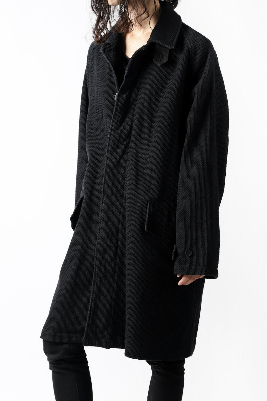画像をギャラリービューアに読み込む, COLINA BALMACAAN COAT / SASHIKO (BLACK)