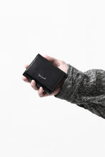画像をギャラリービューアに読み込む, discord Yohji Yamamoto Tri Folded Compact Wallet / Smooth Cow Skin Leather (BLACK)