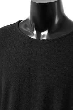 Load image into Gallery viewer, ISAMU KATAYAMA BACKLASH LONG SLEEVE CUT & SEWN / RANDOM PILE FABRIC (BLACK)