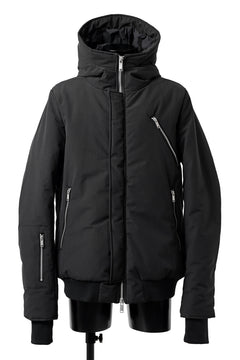 画像をギャラリービューアに読み込む, thomkrom HOODIE ZIP JACKET / WARM PADDED (BLACK)