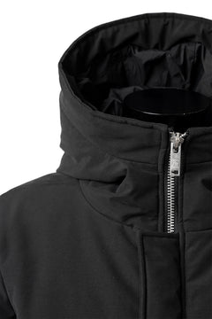 画像をギャラリービューアに読み込む, thomkrom HOODIE ZIP JACKET / WARM PADDED (BLACK)