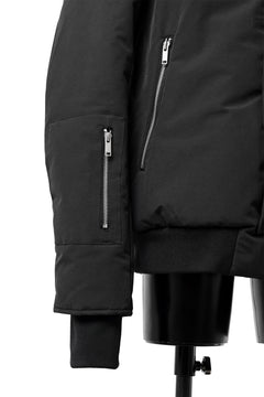 画像をギャラリービューアに読み込む, thomkrom HOODIE ZIP JACKET / WARM PADDED (BLACK)