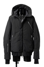 画像をギャラリービューアに読み込む, thomkrom HOODIE ZIP JACKET / WARM PADDED (BLACK)