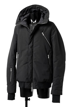 画像をギャラリービューアに読み込む, thomkrom HOODIE ZIP JACKET / WARM PADDED (BLACK)
