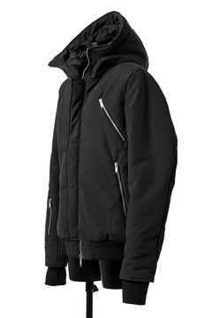 画像をギャラリービューアに読み込む, thomkrom HOODIE ZIP JACKET / WARM PADDED (BLACK)