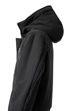 画像をギャラリービューアに読み込む, thomkrom HOODIE ZIP JACKET / WARM PADDED (BLACK)