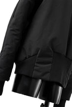 画像をギャラリービューアに読み込む, thomkrom HOODIE ZIP JACKET / WARM PADDED (BLACK)