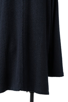 Load image into Gallery viewer, ISAMU KATAYAMA BACKLASH LONG SLEEVE CUT & SEWN / RANDOM PILE FABRIC (NAVY)