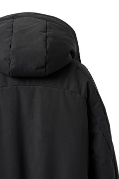 画像をギャラリービューアに読み込む, thomkrom HOODIE ZIP JACKET / WARM PADDED (BLACK)