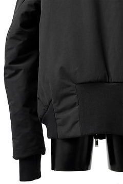 画像をギャラリービューアに読み込む, thomkrom HOODIE ZIP JACKET / WARM PADDED (BLACK)