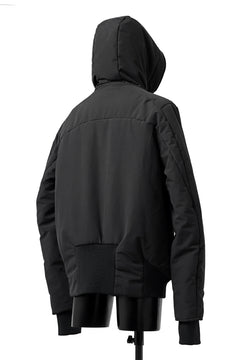 画像をギャラリービューアに読み込む, thomkrom HOODIE ZIP JACKET / WARM PADDED (BLACK)