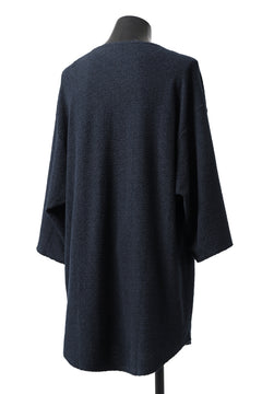 Load image into Gallery viewer, ISAMU KATAYAMA BACKLASH OVER FITTED CUT & SEWN / RANDOM PILE FABRIC (NAVY)