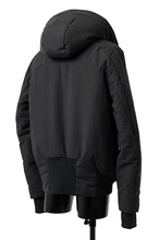 画像をギャラリービューアに読み込む, thomkrom HOODIE ZIP JACKET / WARM PADDED (BLACK)