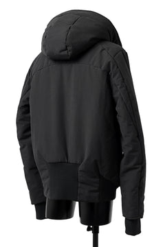 画像をギャラリービューアに読み込む, thomkrom HOODIE ZIP JACKET / WARM PADDED (BLACK)