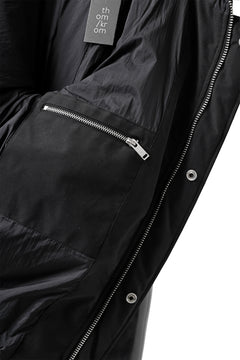 画像をギャラリービューアに読み込む, thomkrom HOODIE ZIP JACKET / WARM PADDED (BLACK)