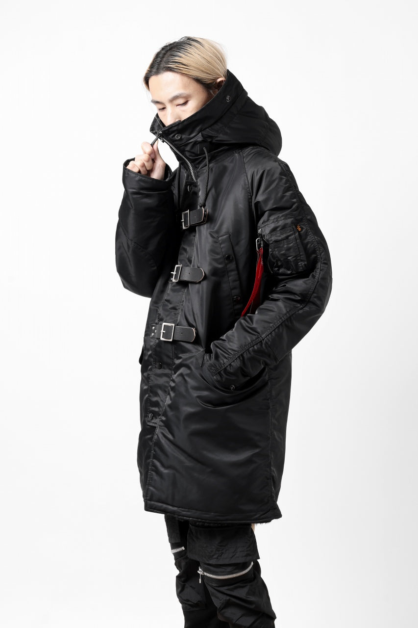 画像をギャラリービューアに読み込む, ISAMU KATAYAMA BACKLASH xx ALPHA INDUSTRIES N-3B JACKET (BLACK)