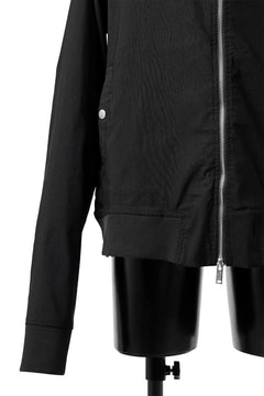 Load image into Gallery viewer, thomkrom MA-1 JACKET / ELASTIC VISCOSE-NYLON (BLACK)