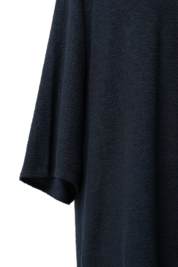 Load image into Gallery viewer, ISAMU KATAYAMA BACKLASH OVER FITTED CUT & SEWN / RANDOM PILE FABRIC (NAVY)