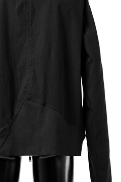 Load image into Gallery viewer, thomkrom MA-1 JACKET / ELASTIC VISCOSE-NYLON (BLACK)