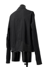 Load image into Gallery viewer, thomkrom MA-1 JACKET / ELASTIC VISCOSE-NYLON (BLACK)