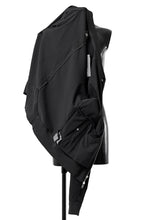 Load image into Gallery viewer, thomkrom MA-1 JACKET / ELASTIC VISCOSE-NYLON (BLACK)