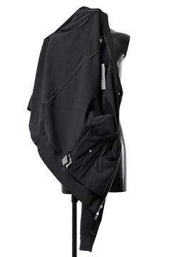 Load image into Gallery viewer, thomkrom MA-1 JACKET / ELASTIC VISCOSE-NYLON (BLACK)